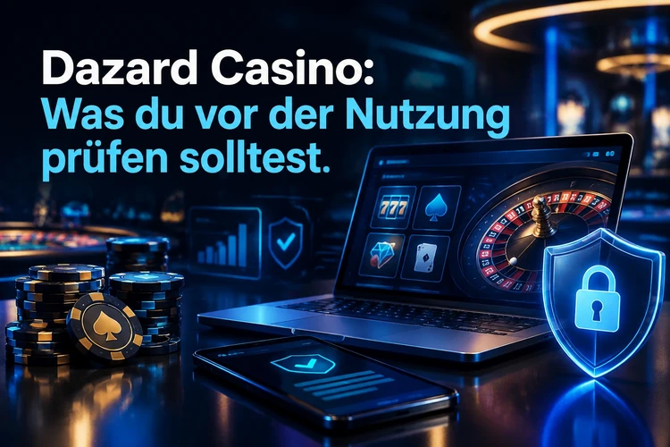 Dazard Casino: Was du vor der Nutzung prüfen solltest