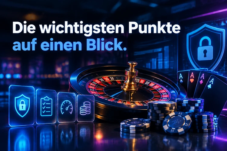 Die wichtigsten Punkte auf einen Blick