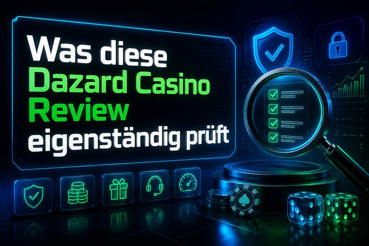Was diese Dazard Casino Review eigenständig prüft